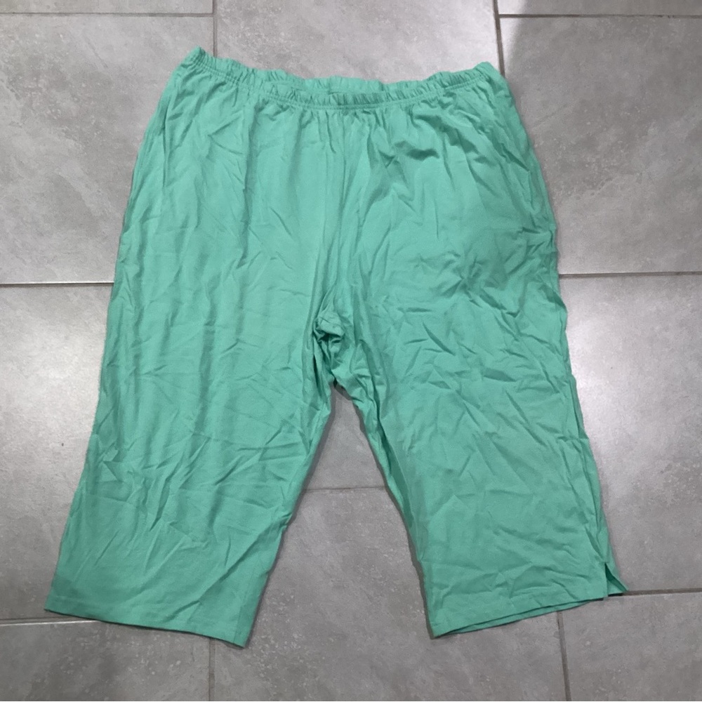 NWOT Easy Essentials Green Casual Shorts